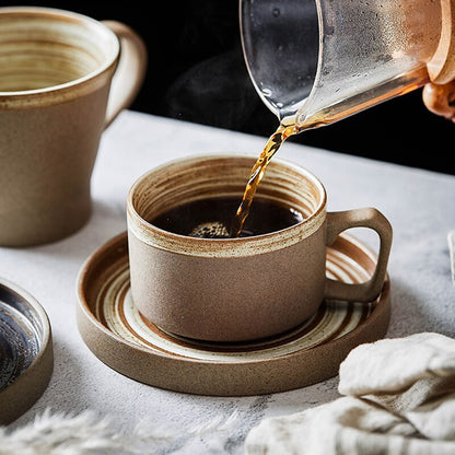 Steinzeug kaffee tasse